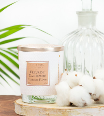 Bougie parfumée Fleur de Cachemire · 180g