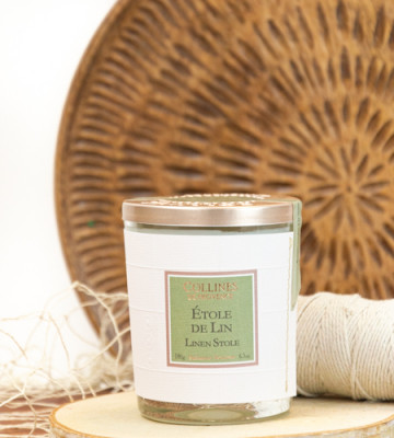 Bougie parfumée Etole de Lin · 180g