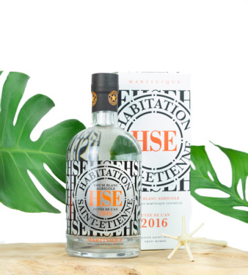 Rhum blanc HSE Cuvée 2016 • 50°• 70 cl
