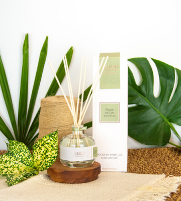 Diffuseur parfum étoile de lin • Collines de Provence