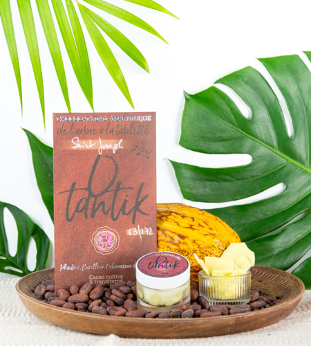 Duo OTANTIK • Chocolat noir 72% & Beurre de cacao naturel • Martinique