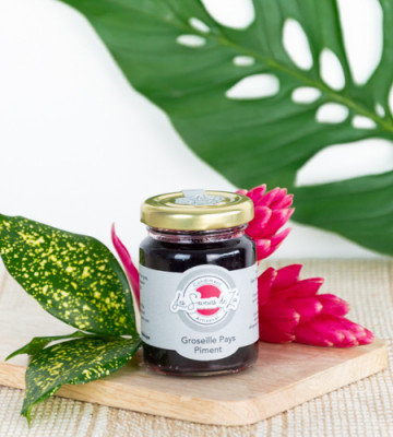 Condiment groseille pays piment · Saveurs de Zia' · 105g