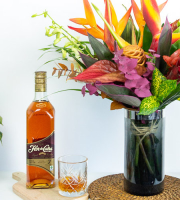Duo bouquet Sonate et Rhum vieux · Flor de Cana · Gran Reserva 7 ans · 40° · 70 cl