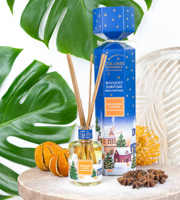 Diffuseur parfumé • Orange Cannelle • Collines de Provence