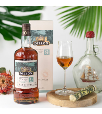 Rhum vieux XO 9 ans · Dillon · 43°· 70 cl