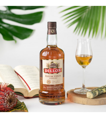 Rhum vieux VO · Dillon · 43° · 70 cl