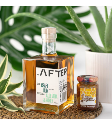 After Rum · Aloe vera bio & miel · 42° · 70 cl