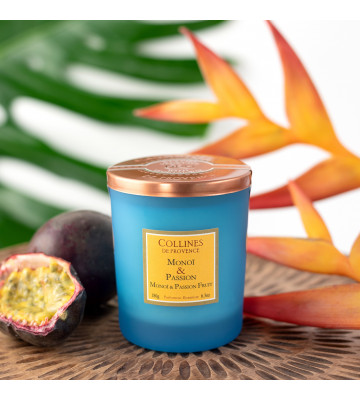 Bougie Monoï Passion · Collines de Provence · 180g