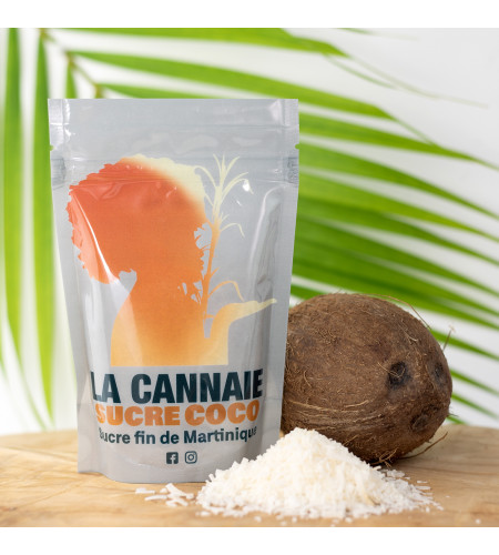 Sucre de canne fin noix de coco · La Cannaie · Martinique
