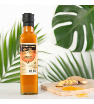 Sirop curcuma & gingembre · D'autres Saveurs · 25 cl