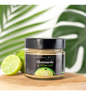 Moutarde au piment citron vert · les Saveurs de Maya